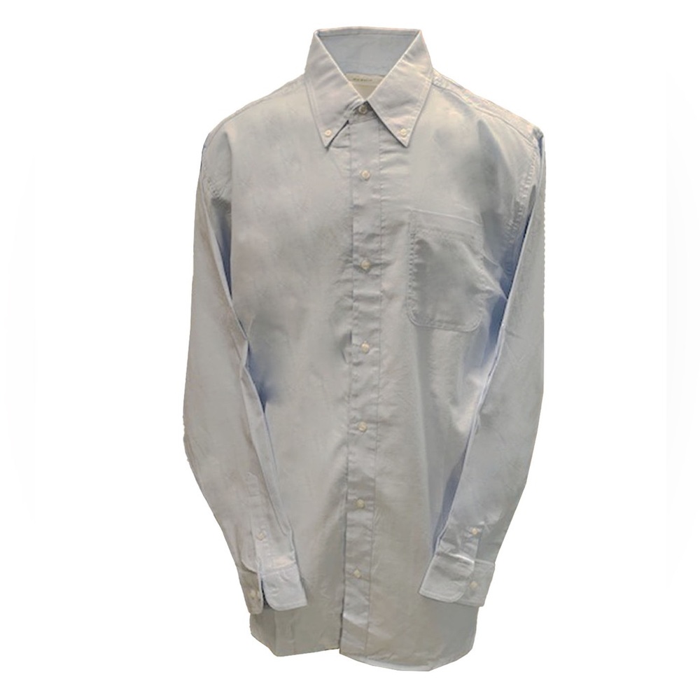 Tri-Mountain Men’s Light Blue Techno 750 Stain Resistant Oxford Shirt